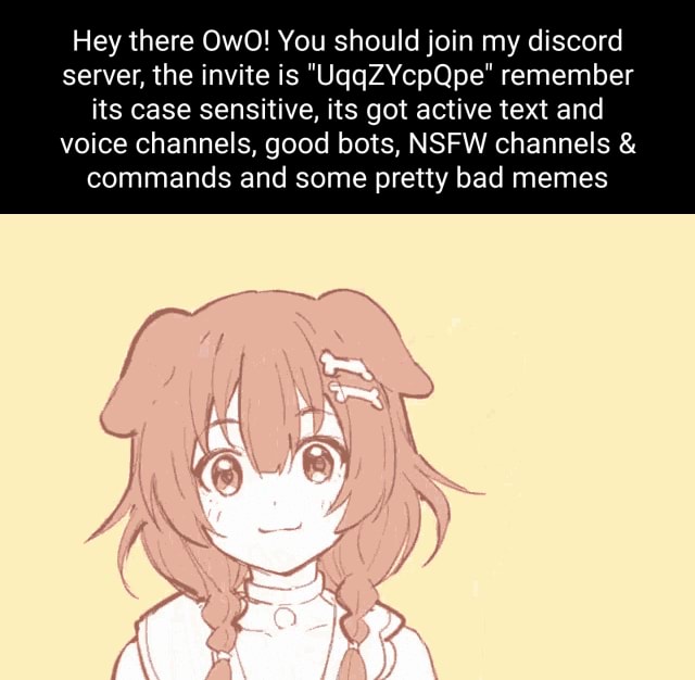 So I tried to invite my Discord friend to an Anime Server. :  r/ihadastroke