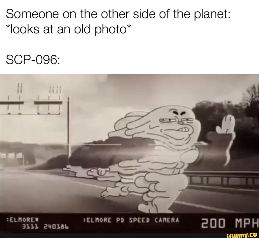 Scp 096 when someone sees his face - iFunny