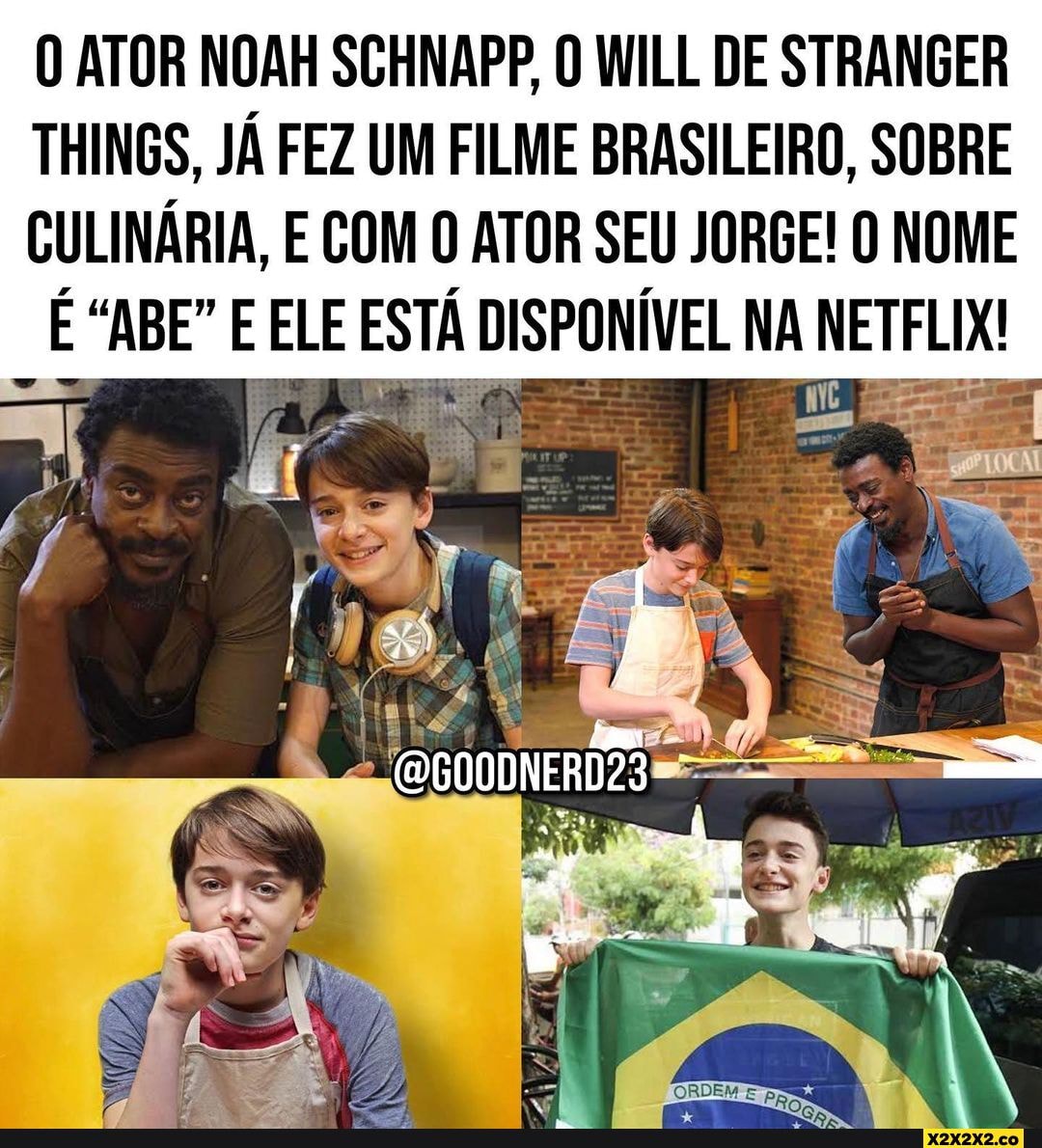 Noah Schnapp, o Will de Stranger Things, virá ao Brasil!