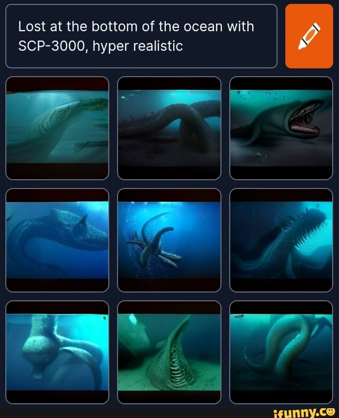 SCP-3000 is a massive, aquatic, - The Infographics Show