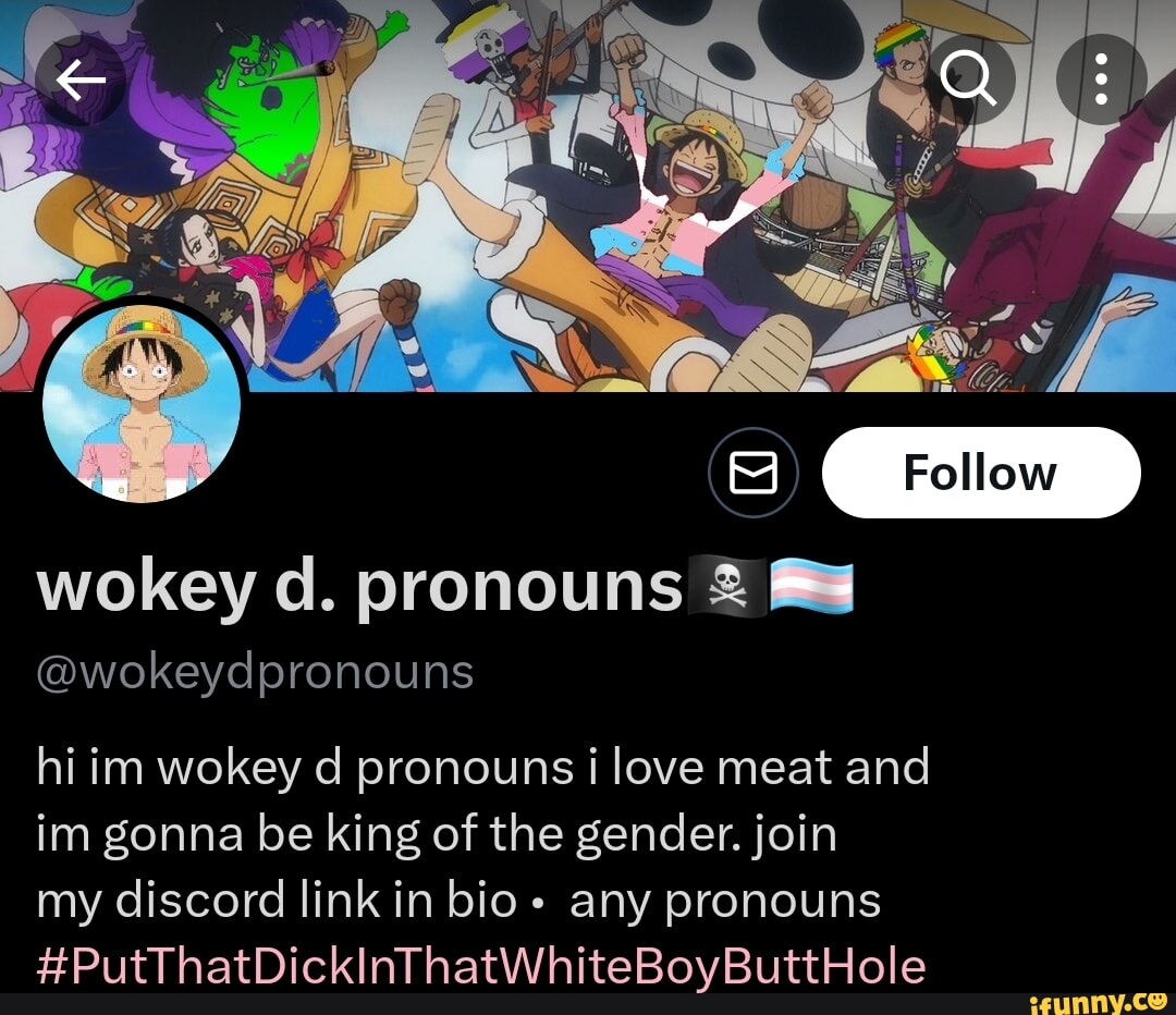 Wokey d. pronouns @wokeydpronouns hi im wokey d pronouns love meat and ...