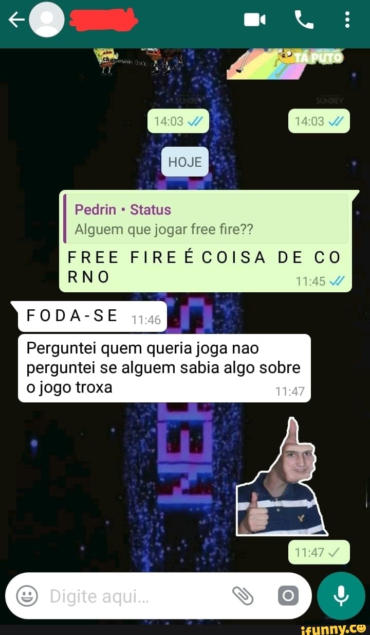 Jogando Free fire e meu nome