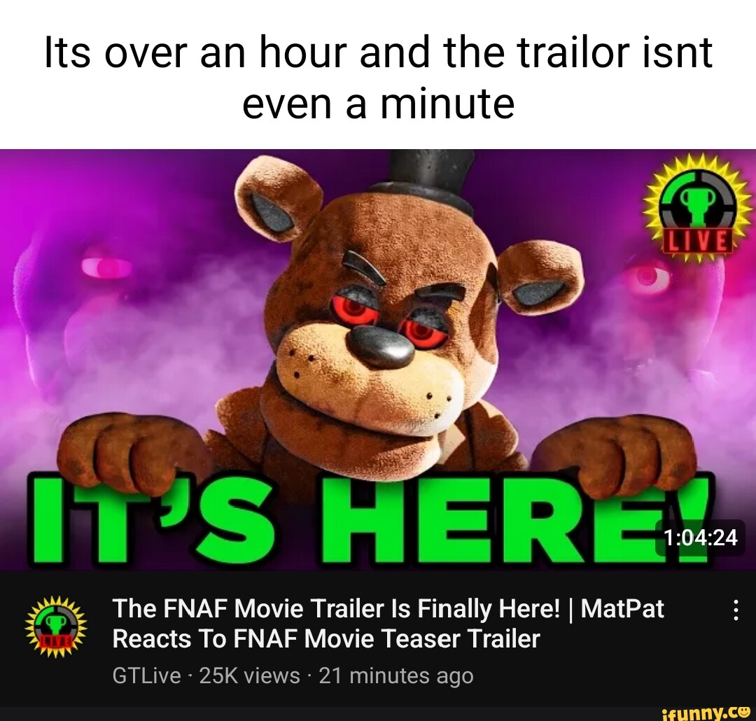 THE OFFICIAL ROBLOX FNAF GAME IS FINALLY HERE