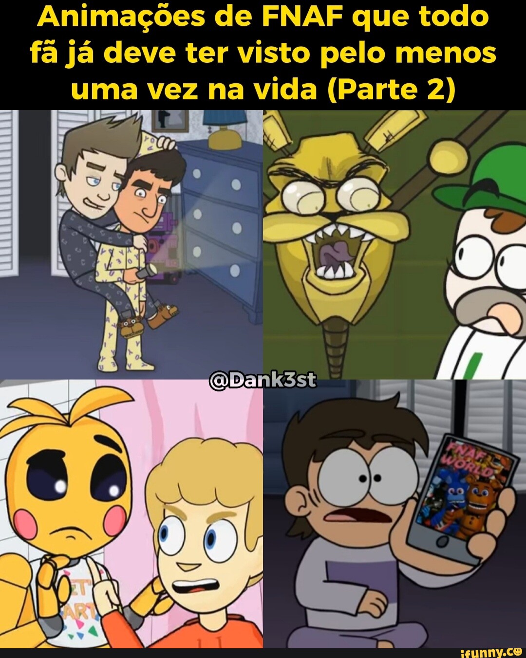 Imagem: memes e versões  Five Nights at Freddys PT/BR Amino