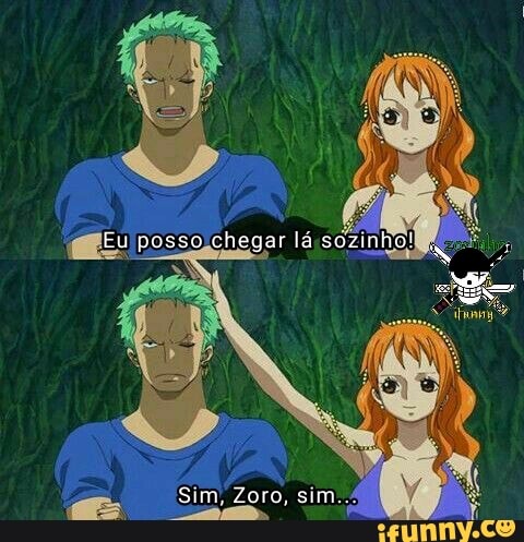 Só parando pra lembrar que o Zoro sola Tenha um bom dia - iFunny Brazil