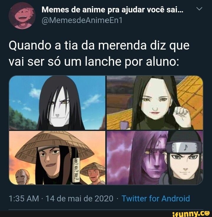 Quando uma pessoa vem te dar Snoilers ANIMES MEMES BR N - iFunny