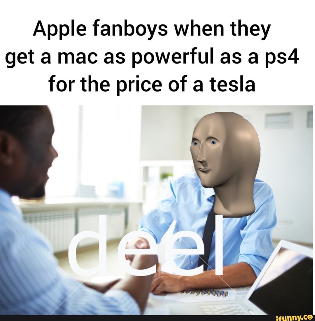 Fanboy da Apple é sempre assim 