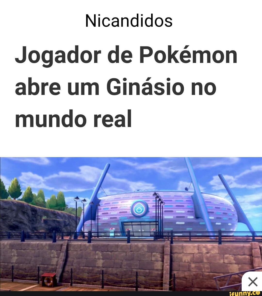 Um Ginásio Pokémon na Vida Real