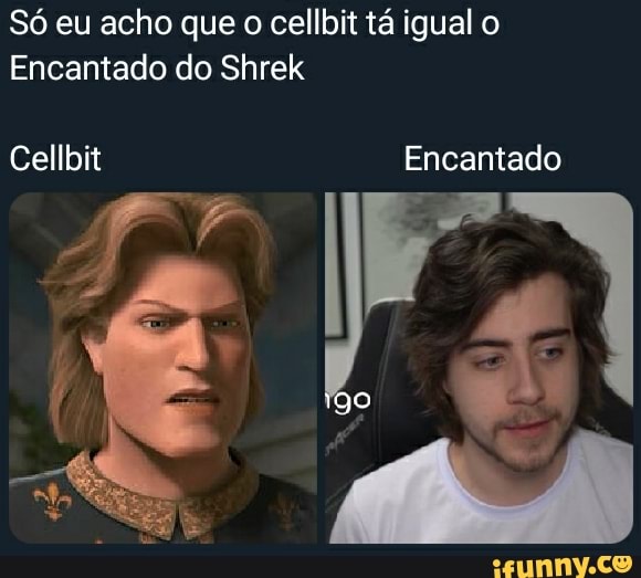 Depois do Shrek verde, agora temos o - Memes do Guillobel