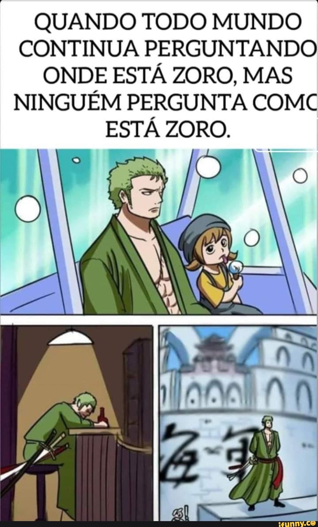 Todos falam que o zoro sola mas ninguém lembra desse cara aqui - iFunny  Brazil