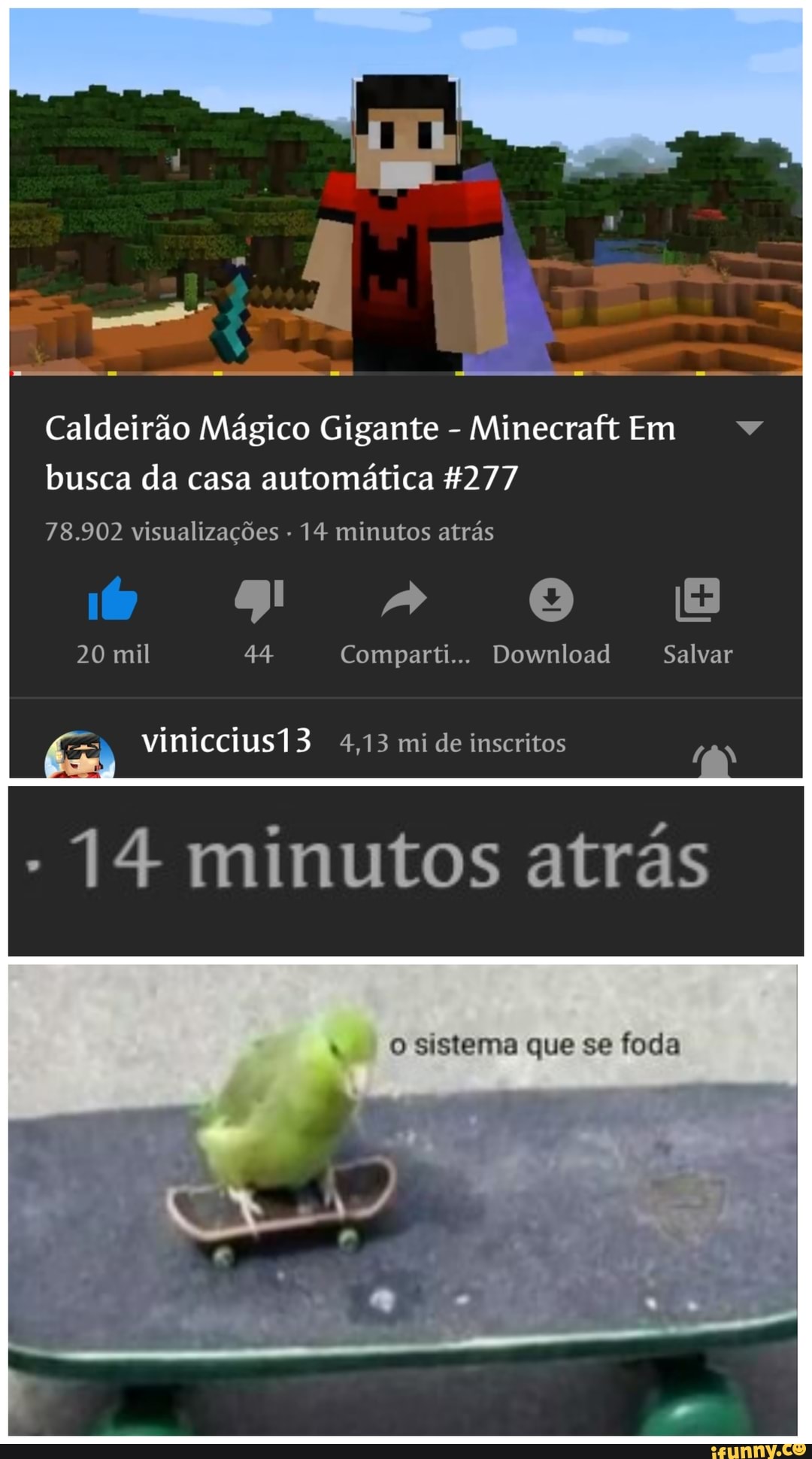 Amo É CASA AUTOMÁTICA na CÓPIA do MB MINECRAFT no CLICK JOGOS EI MINE 35  mil visualizações há 40 minutos - iFunny Brazil