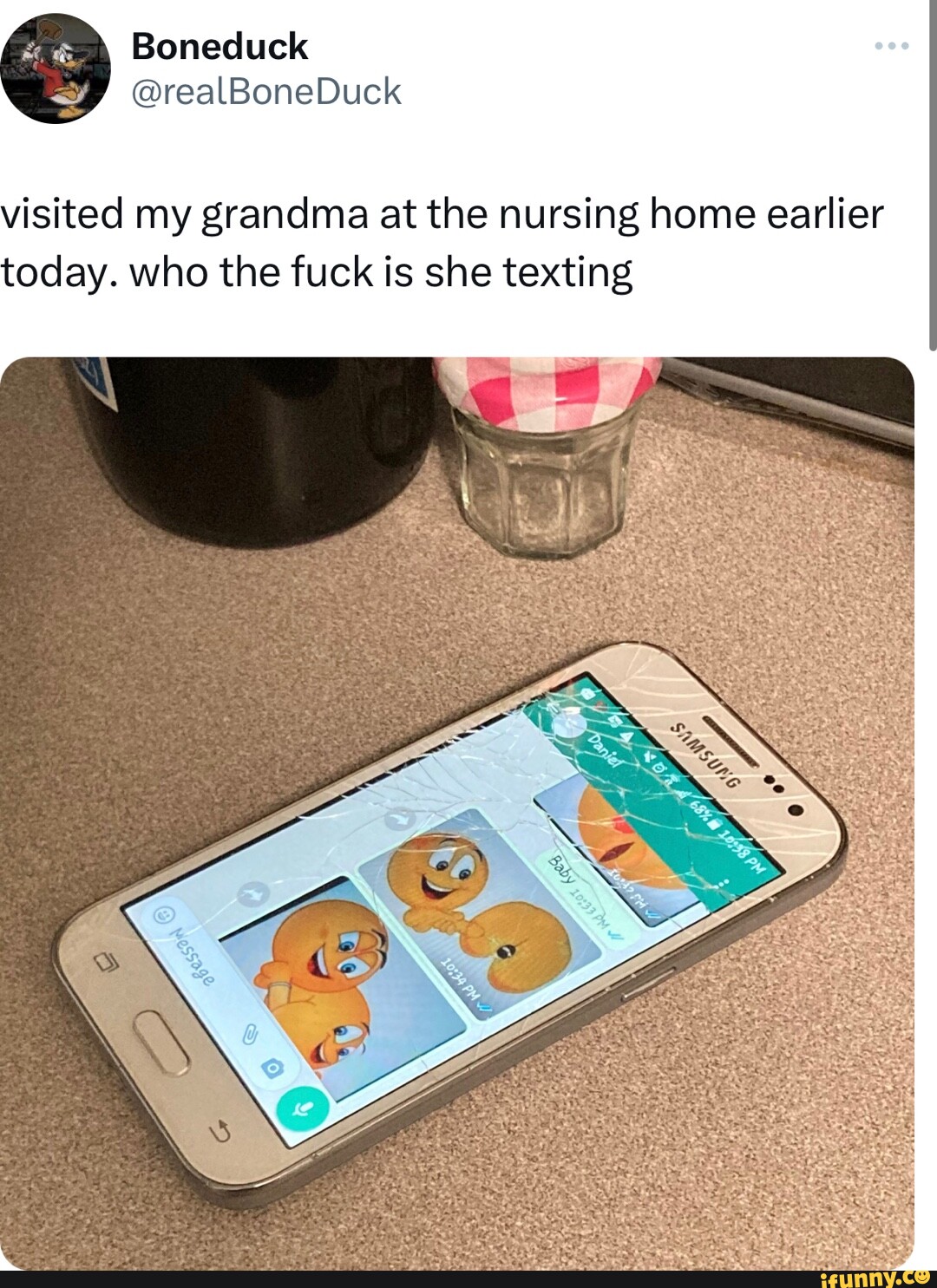 Visited My Grandma At The Nursing Home Earlier Today. Who The Fuck Is ...