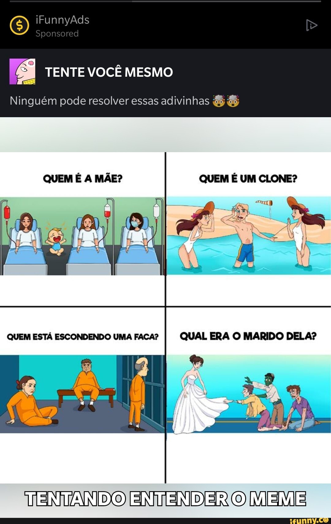 Adivinhei memes. Best Collection of funny Adivinhei pictures on iFunny  Brazil