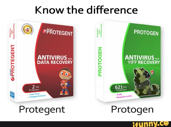 PROTEGENT Know the difference PROTOGEN ANTIVIRUS ANTIVIRUS YIFF