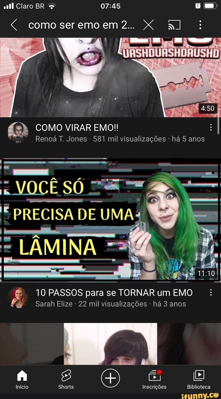 Como fazer cabelo a emo - 5 passos