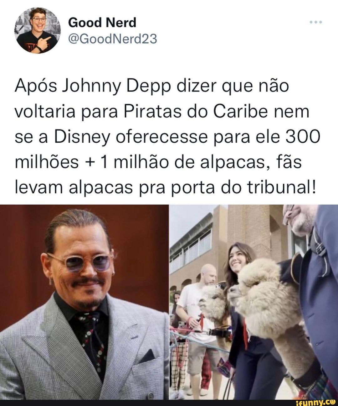 Johnny Depp diz que não voltaria para 'Piratas do Caribe' por 'nada