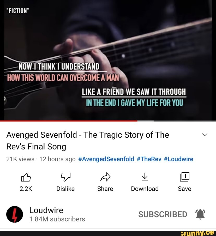 Avenged Sevenfold > Loudwire