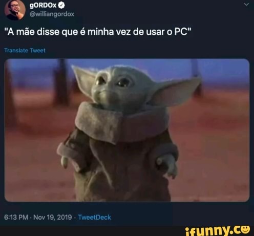 A mãe disse que é minha vez de usar o PC - iFunny Brazil