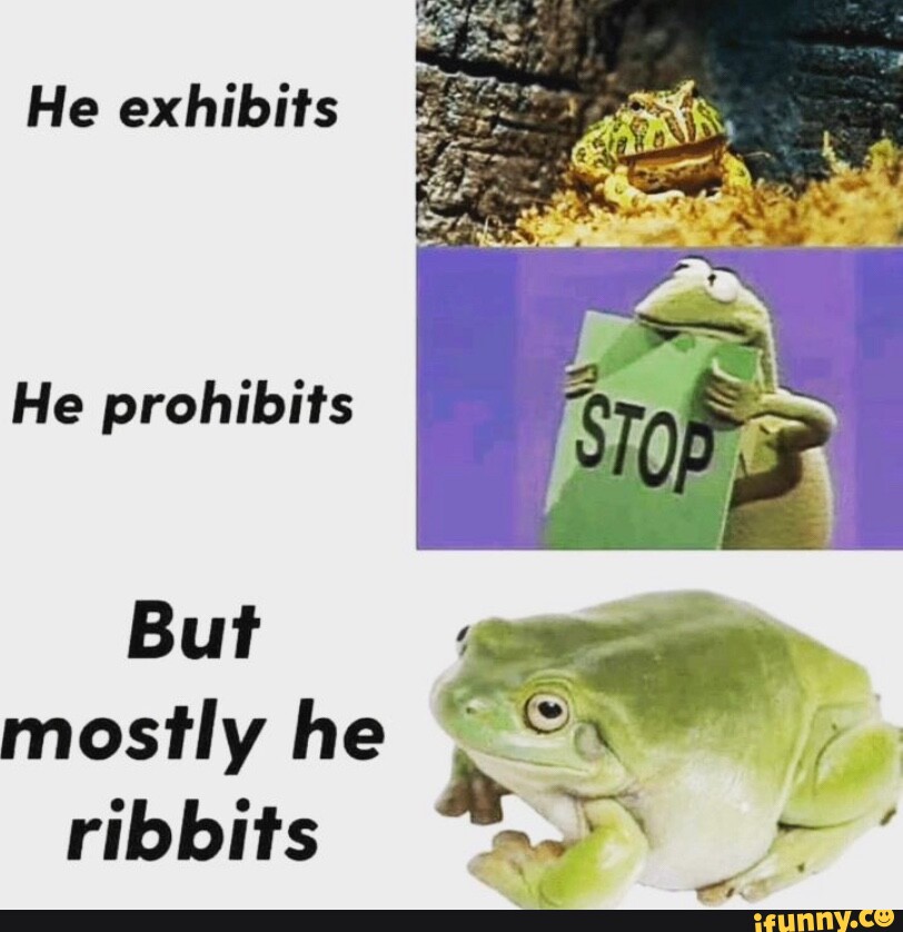 Ribbits memes. Best Collection of funny Ribbits pictures on iFunny Brazil