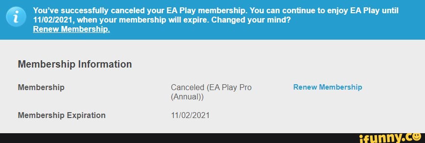 How To Cancel Your EA Play Or EA Play Pro Membership 