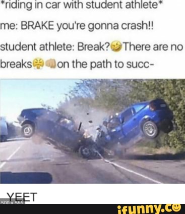 car crash memes