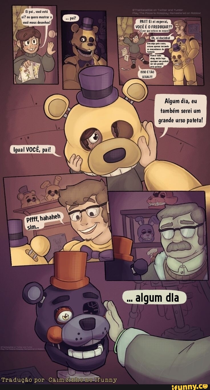 Five Nights at Freddy's comic, Tumblr