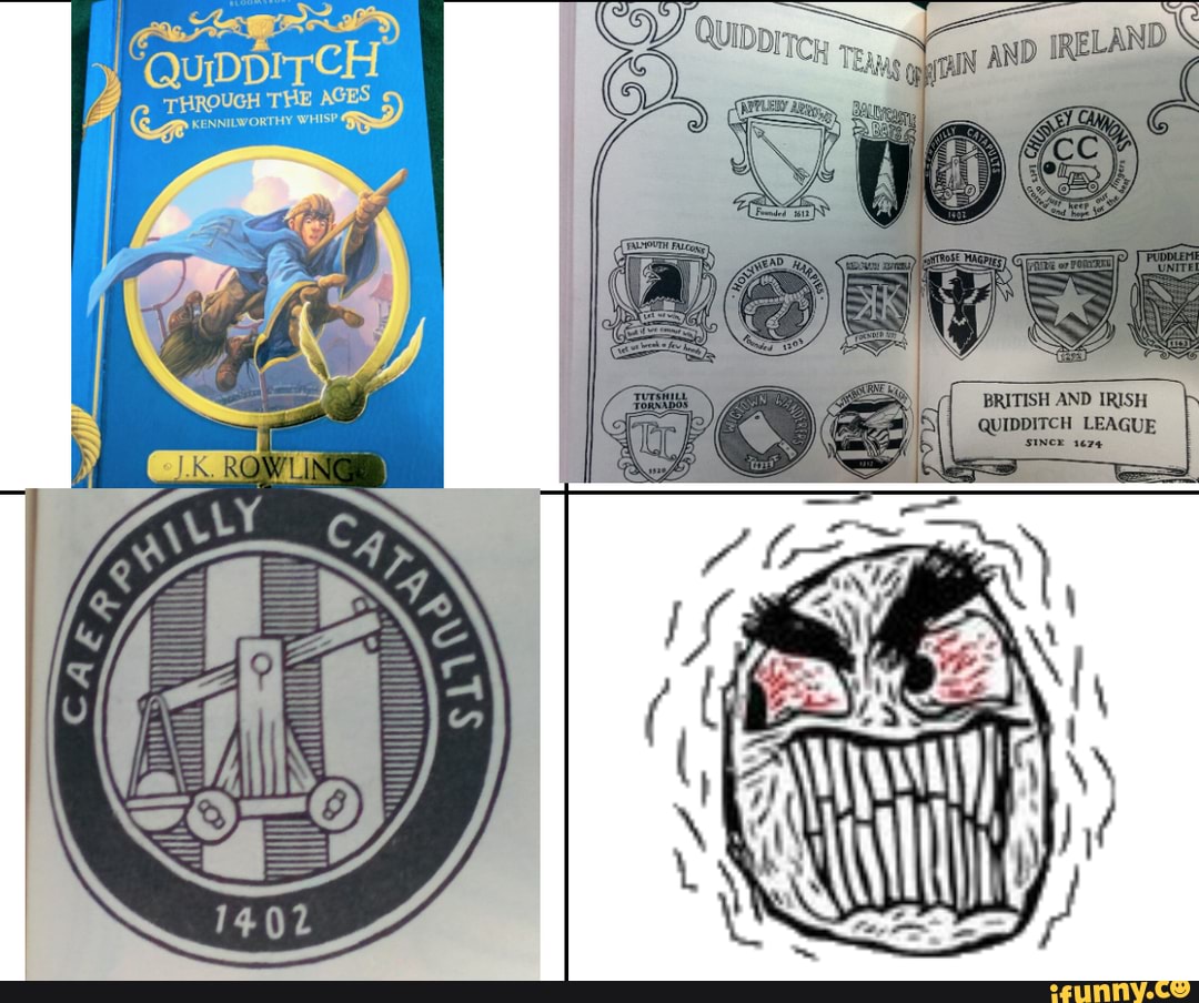 The superior siege weapon... QuibpirCH BRITISH AND IRISH QUIDDITCH