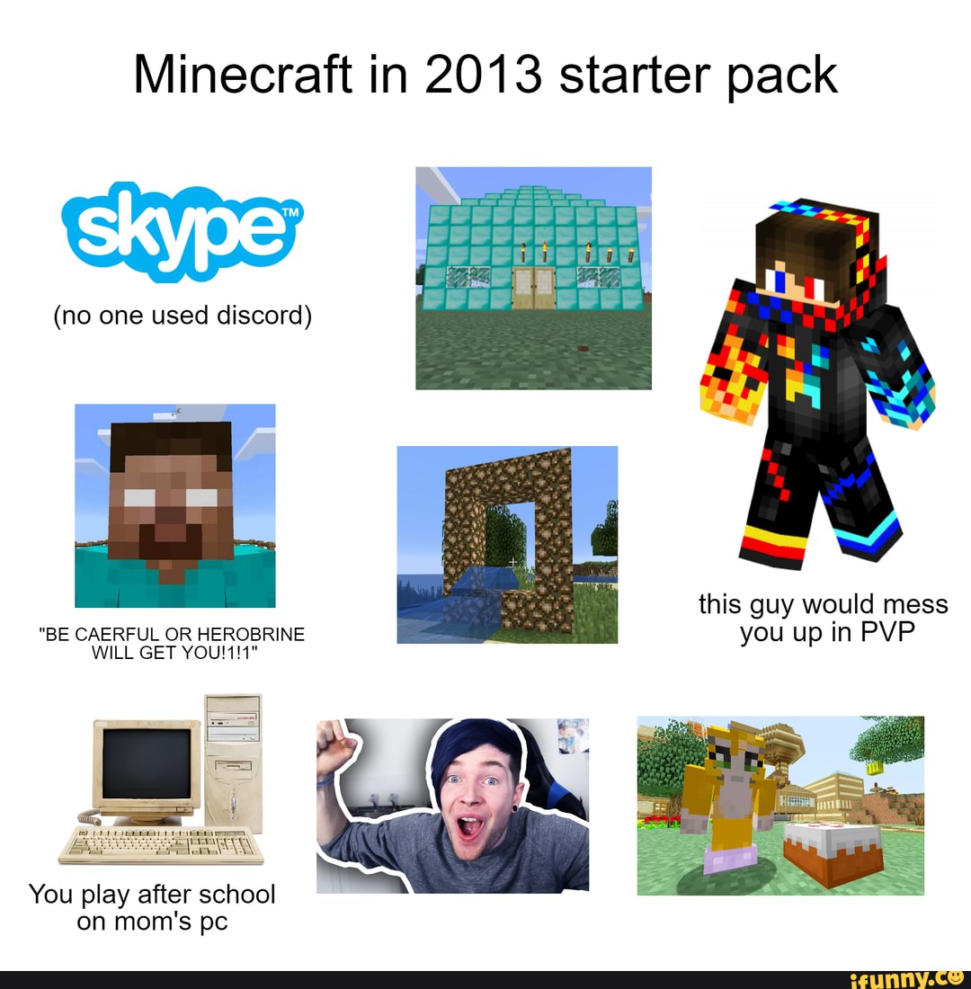 Minecraft starter clearance pack