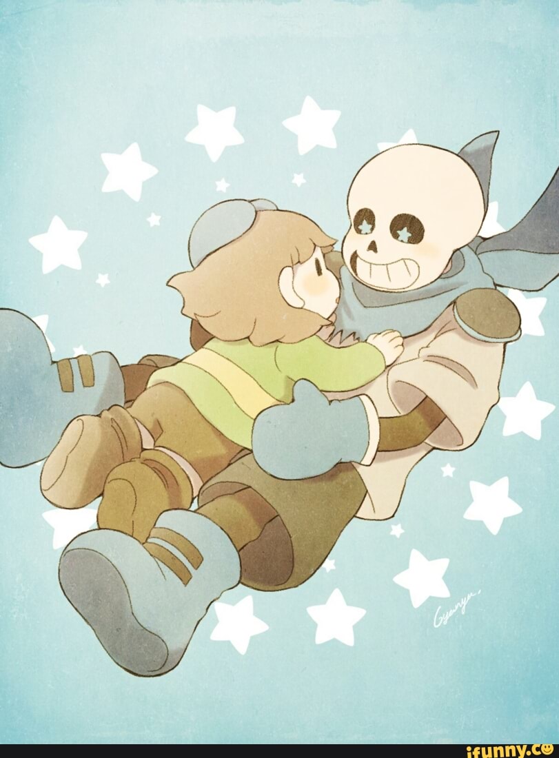 História Underverse frisk - Blueberry Sans - História escrita por