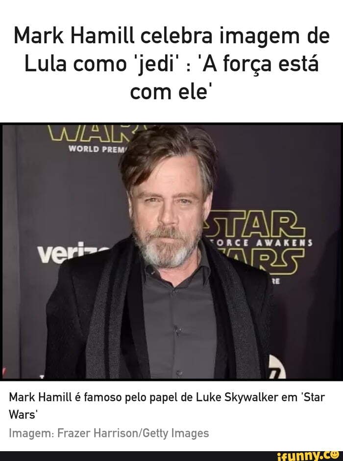 Hamill memes. Best Collection of funny Hamill pictures on iFunny Brazil