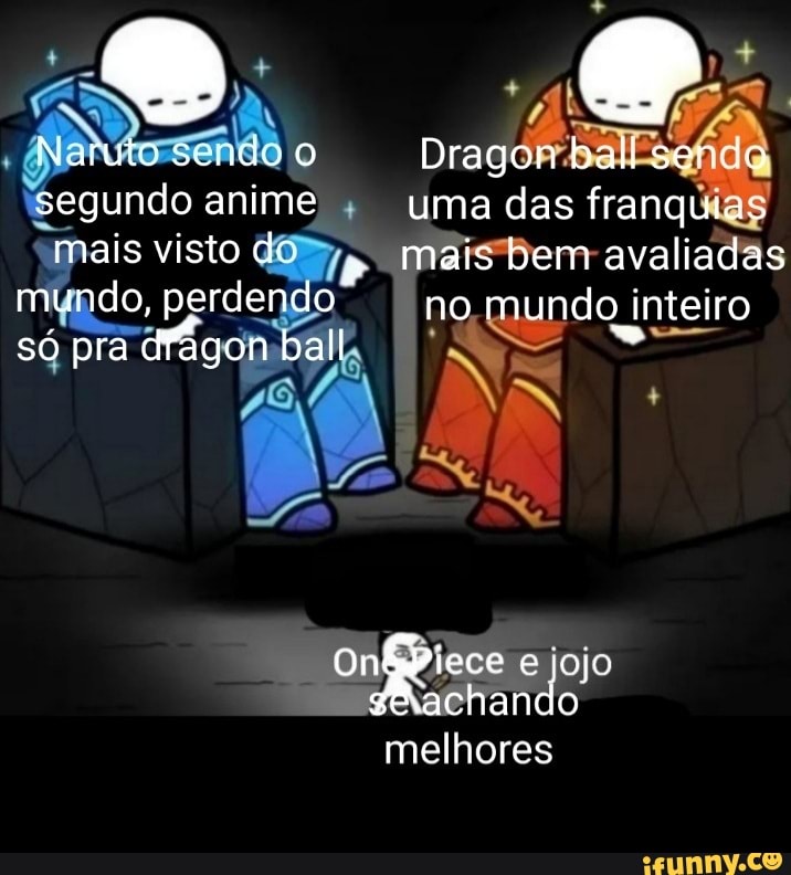 Dragon Ball e Naruto estão entre os animes mais vistos da