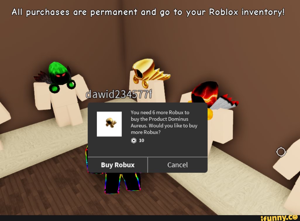 Buy more robux - Roblox