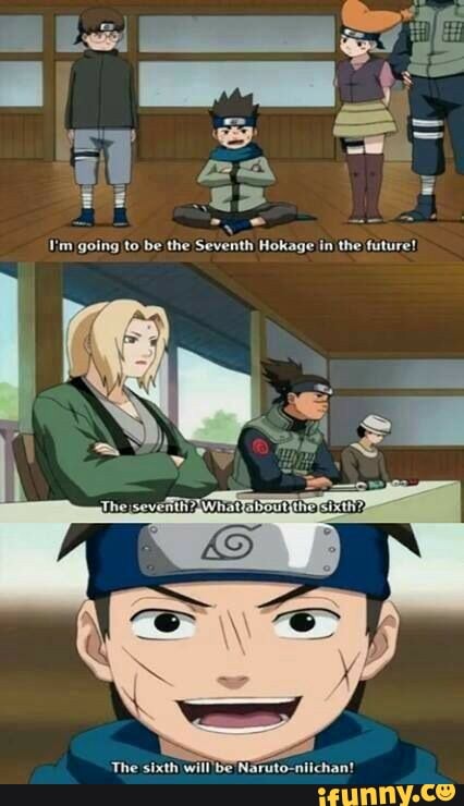 Terceiro Hokage cuidando do Naruto - iFunny Brazil