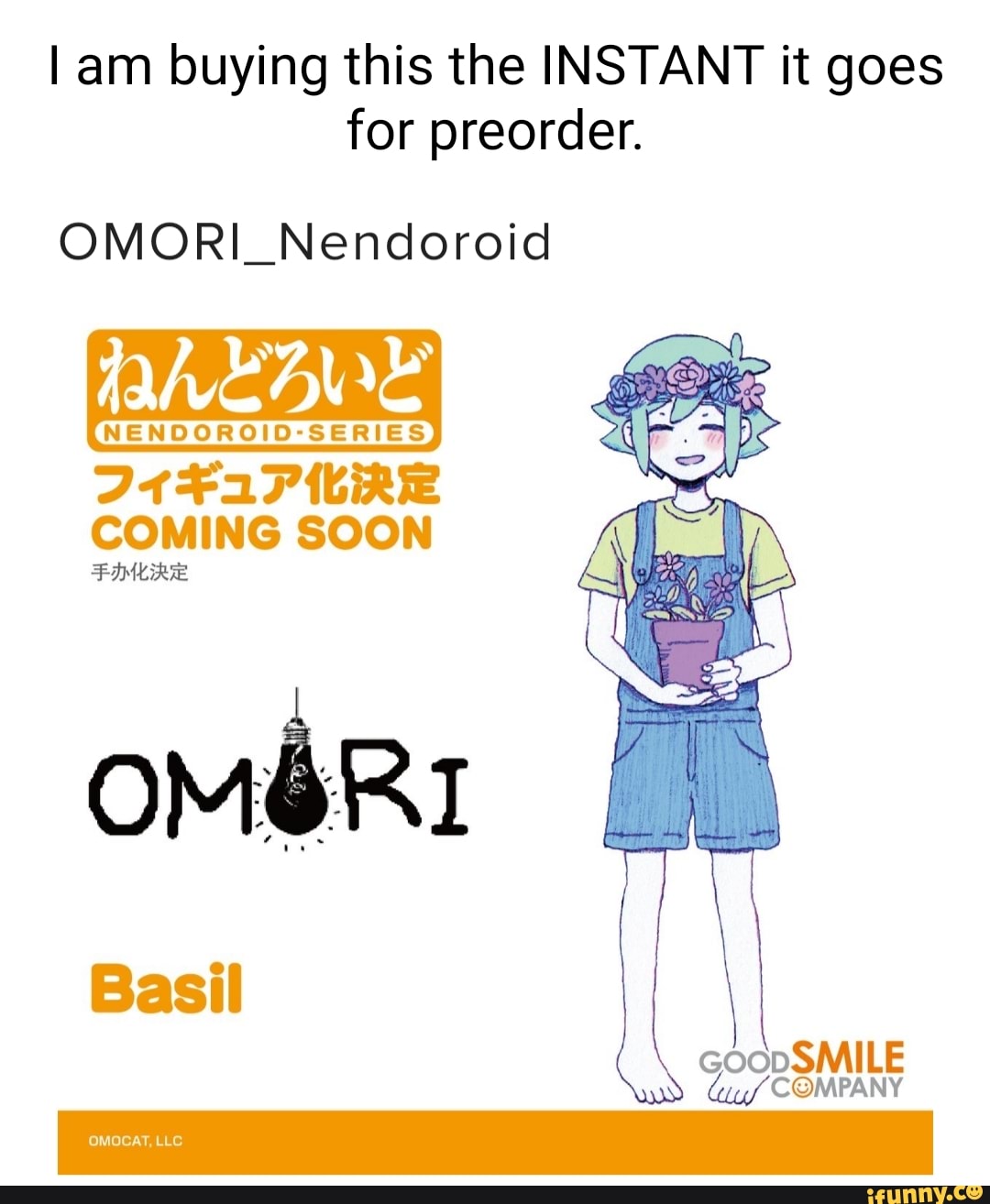 Omori - Basil Nendoroid