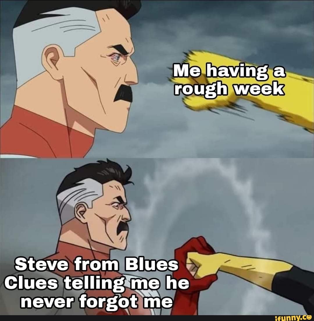 steve blues clues meme