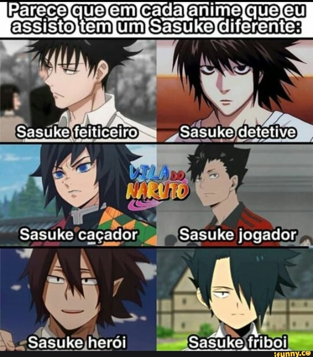 Gente com certeza não é só eu que acho os Sasuke bravo fofoeu acho  ;-;