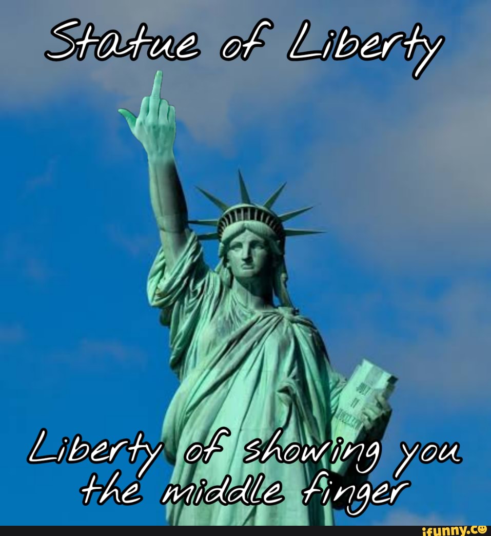 Statue of Liberty Libey of show OU wiiddle Linge - iFunny Brazil