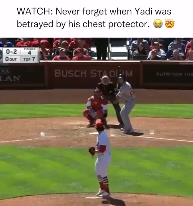 MLB - First Pujols, now Yadi. This is not a drill! Yadier Molina