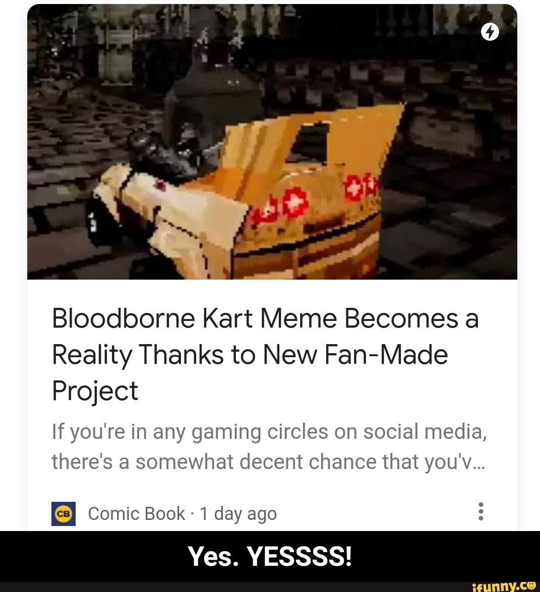 Ah yes, bloodborne kart : r/bloodborne