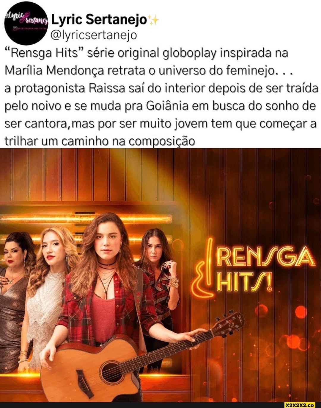RENSGA HITS  Original Globoplay 