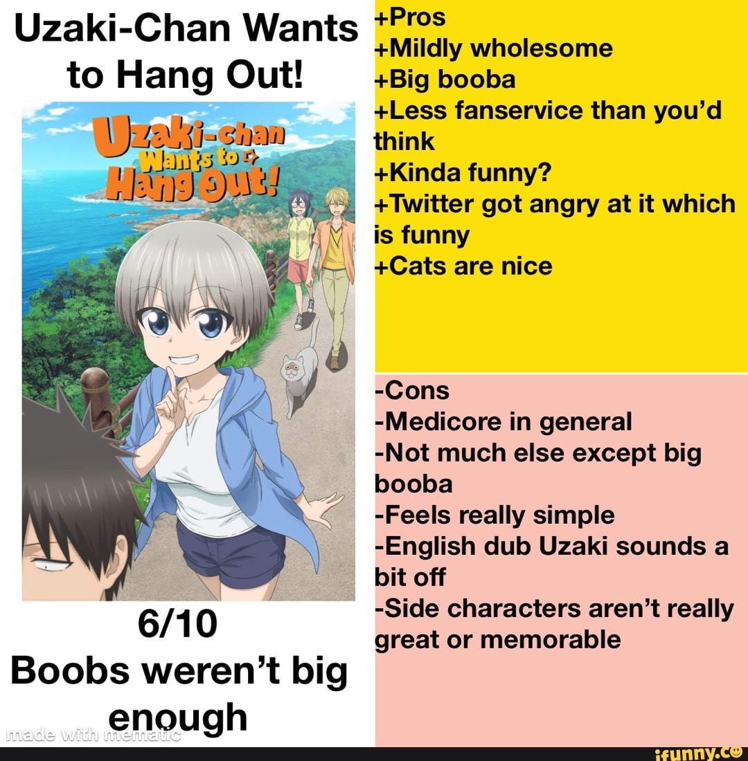 Uzaki wants to play boobs
