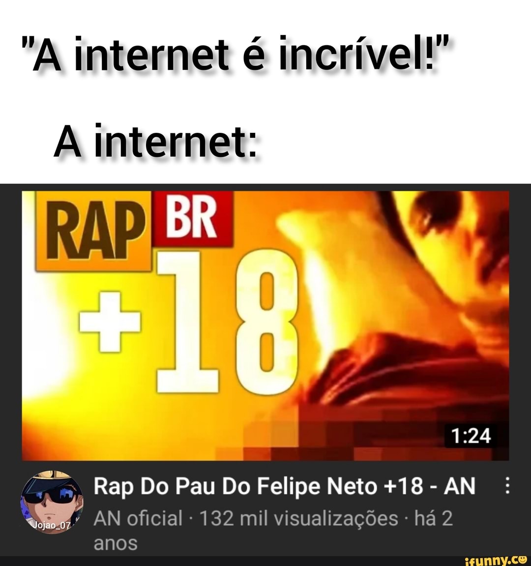 A internet é incrível!