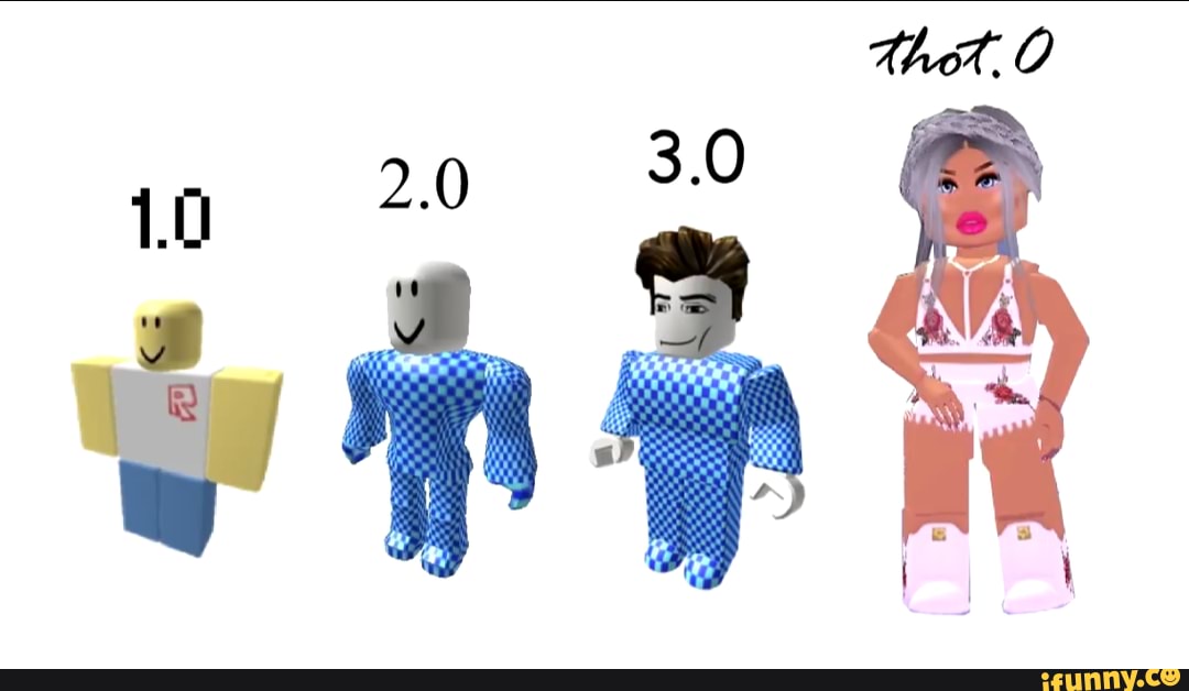 when Robloxian 2.0 got released many people hated it : r/ROBLOXmemes