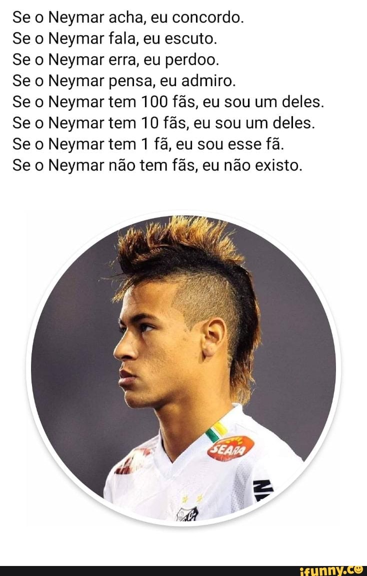 Se não fosse jogador, eu teria me dedicado à música', diz Neymar – Vírgula