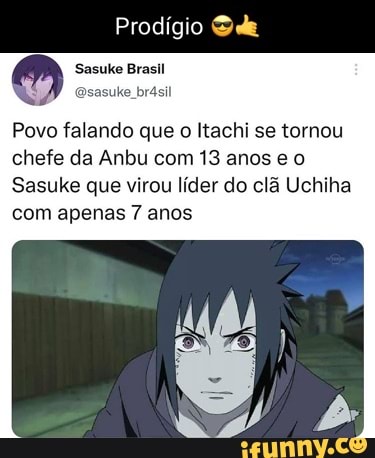 Itachi vs sasuke eu sem saber quem caiu em mais genjutsus,itachi sasuke ou  eu: Twitter for Android - iFunny Brazil