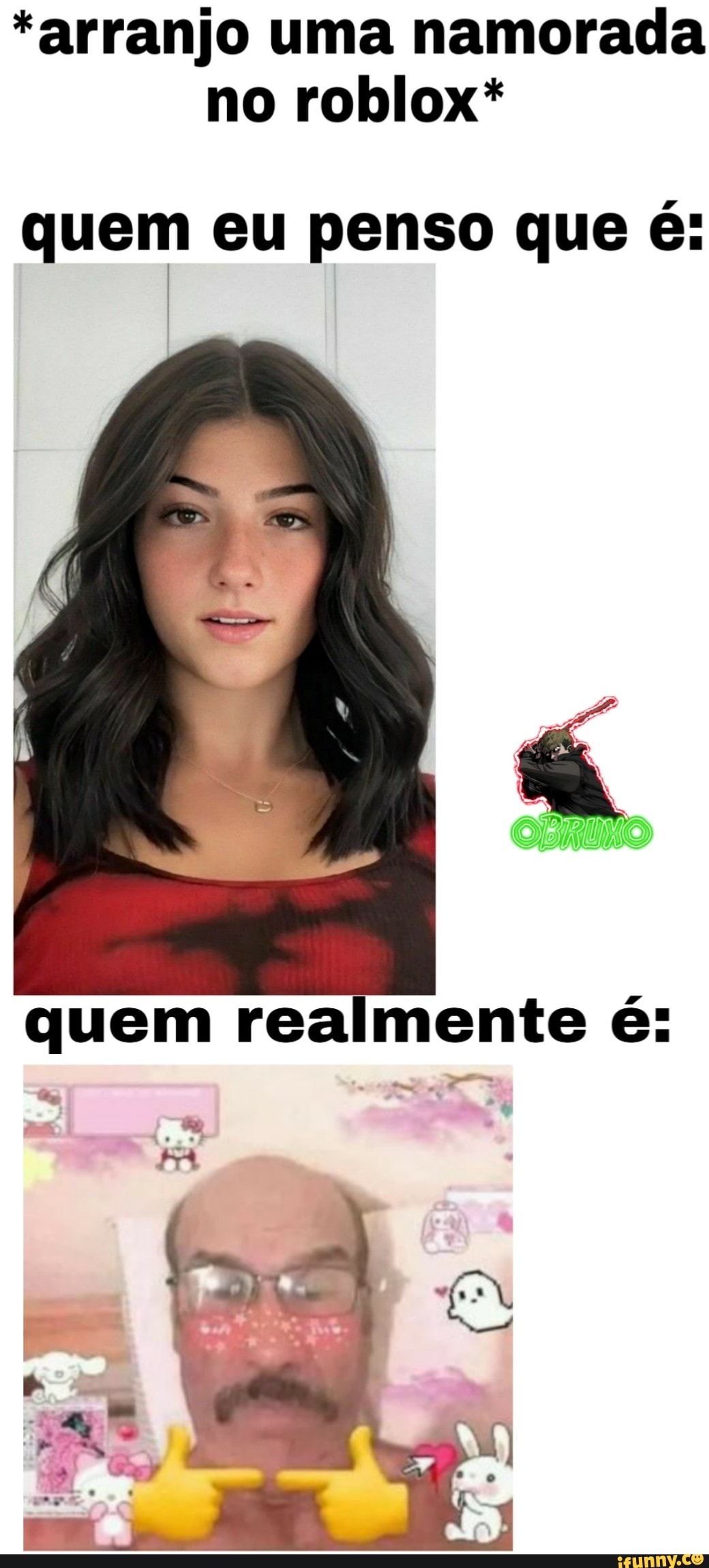 Motivos pra jogar roblox 1.anão rosa com uma espada e a manopla do infinito  Shop - iFunny Brazil