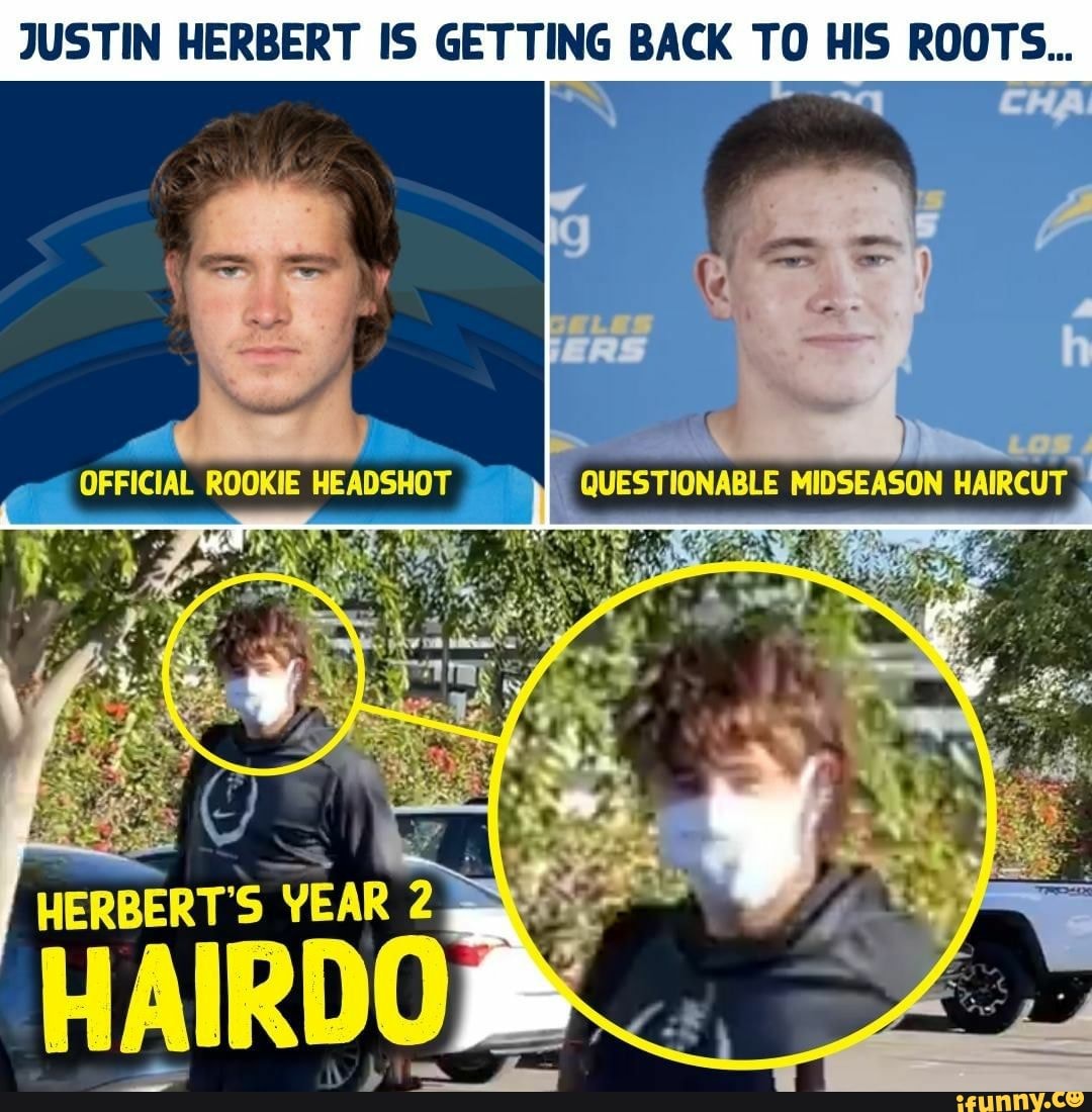 Justin Herbert got a haircut! 'Honestly it was getting too long