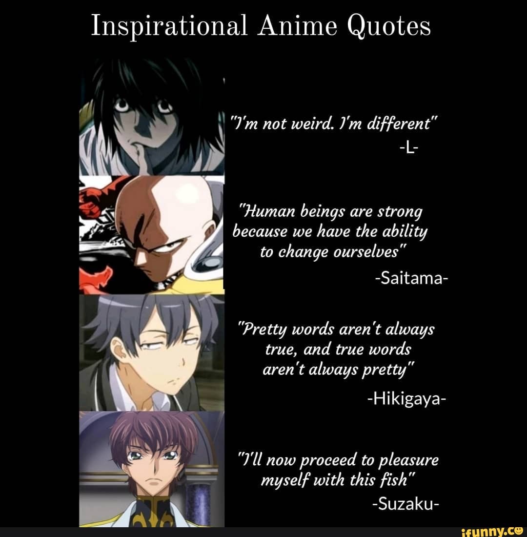 Anime Quotes - don t be so quick Wallpaper Download | MobCup
