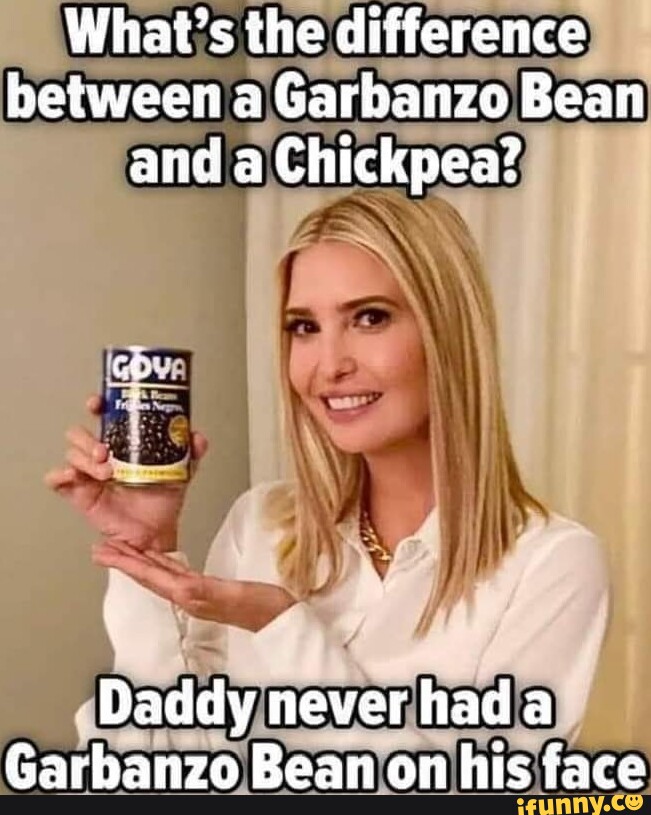 What's the difference between a Garbanzo Bean and a Chickpea? Daddy