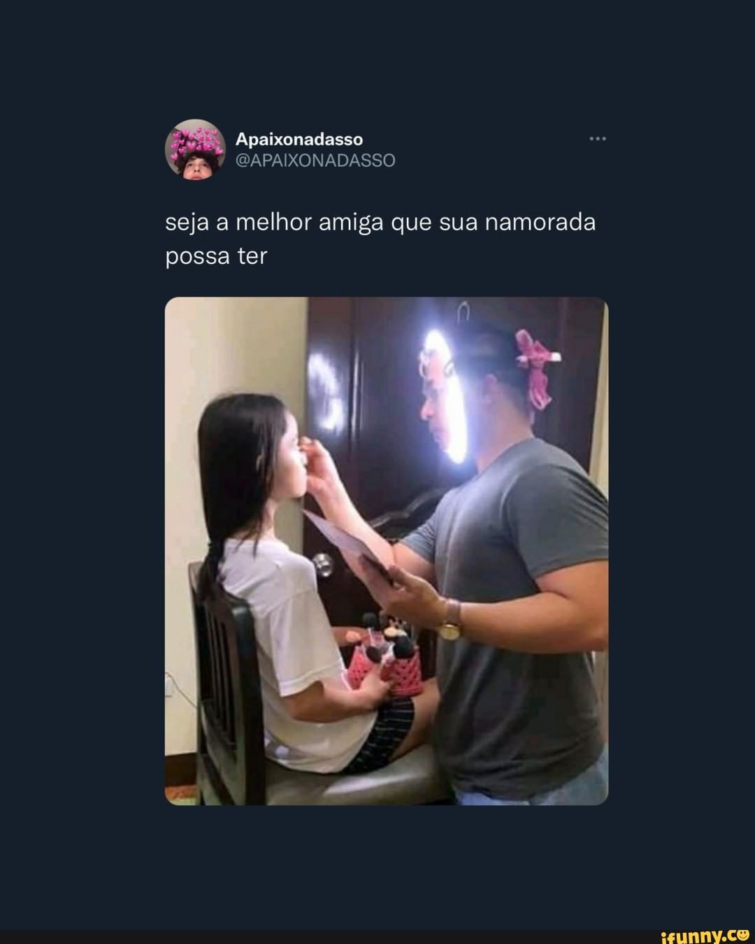 Se todo mundo praticasse aquele ditado que diz: Não faça com os outros  aquilo que não gostaria que fizessem com você. O mundo seria muito melhor.  (Dsoucaos - iFunny Brazil